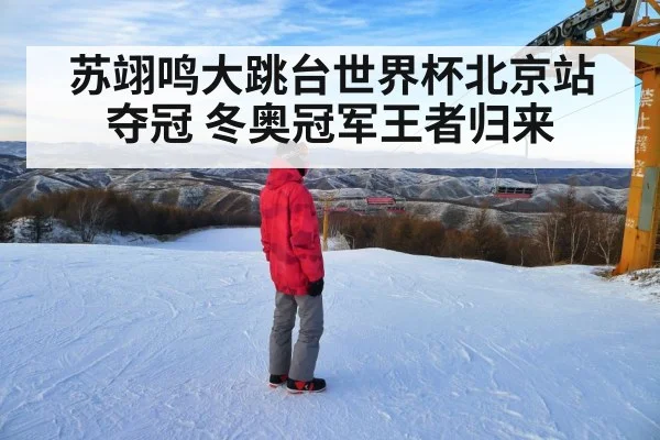 苏翊鸣大跳台世界杯北京站夺冠 冬奥冠军王者归来